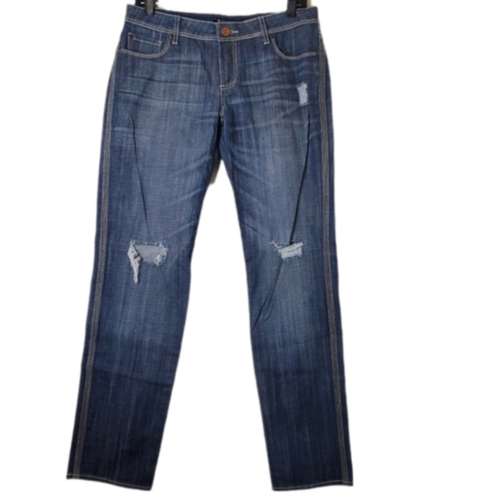STS Blue Women's Distressed Straight Leg Jeans Y2K‎